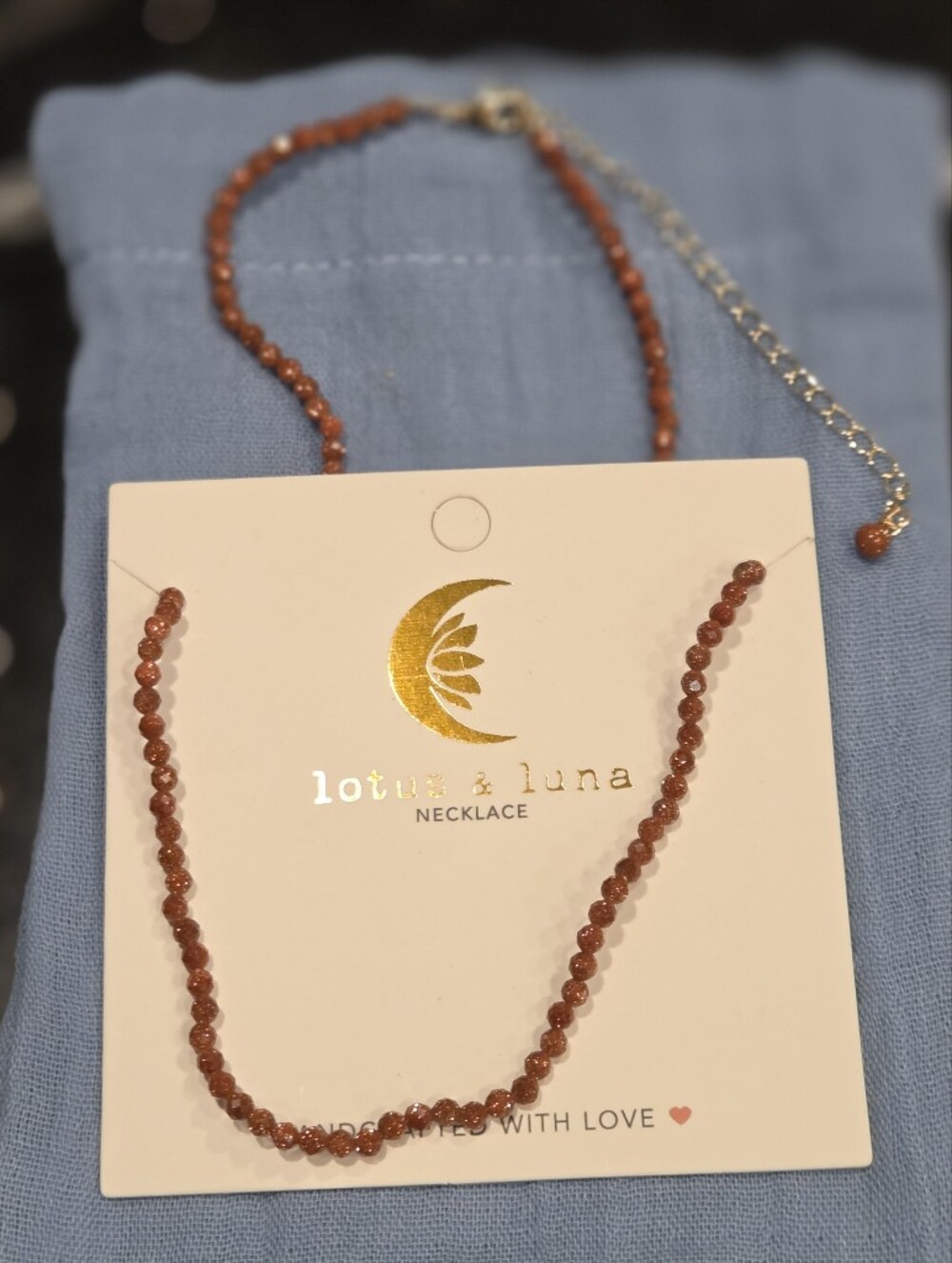 Gorgeous Lotus and Luna Necklace